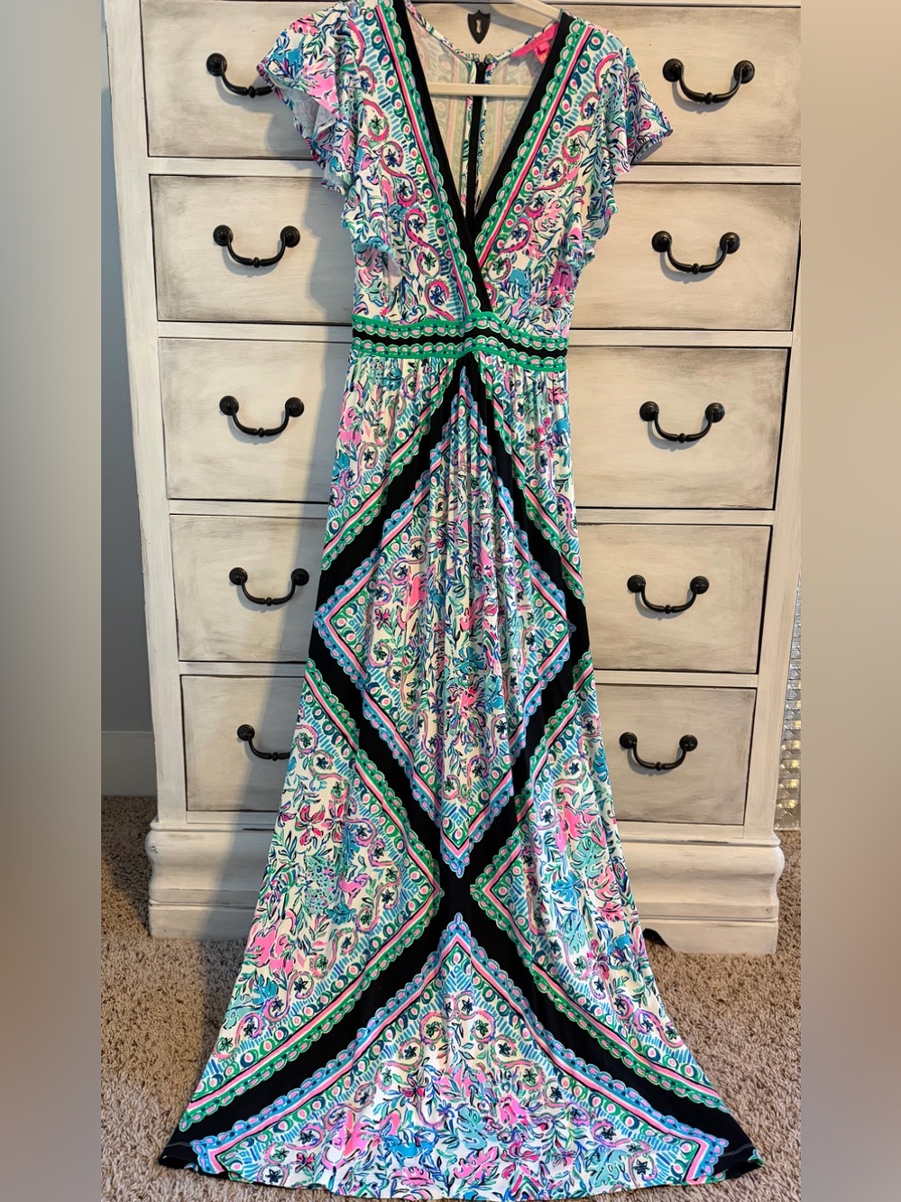 EUC Lilly Pulitzer Maxi Size 0
